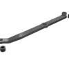 Traxxas Steering link, 6061-T6 aluminum (dark titanium-anodized)/ servo horn, metal/ spacers (2)/ 3x6mm CCS (with threadlock) (1)/ 2.5x7mm SS (with threadlock) (1) – TRX9748-GRAY