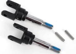 Traxxas Stub axles, front, heavy duty (2)/ yokes (2)/ pins (4) – TRX6854X