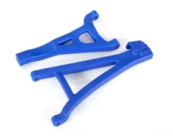 Traxxas Suspension arms, blue, front (left), heavy duty (upper (1)/ lower (1)) – TRX8632X