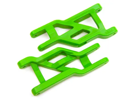 Traxxas Suspension arms, green, front, heavy duty (2) – TRX3631G