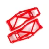 Traxxas Suspension arms, lower, red (left and right, front or rear) (2) (for use with 8995 WideMax suspension kit) – TRX8999R