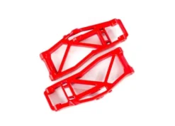 Traxxas Suspension arms, lower, red (left and right, front or rear) (2) (for use with 8995 WideMax suspension kit) – TRX8999R