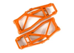 Traxxas Suspension arms, lower, orange (left and right, front or rear) (2) (for use with 8995 WideMaxx suspension kit) – TRX899T