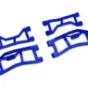 TRAXXAS Suspension arms, rear (upper left (1)/ upper right (1)/ lower left (1)/ lower right (1)) (blue) (for use with #10790 Mini Maxx® WideMaxx® suspension kit) – TRX10727-BLUE