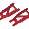 Traxxas Suspension arms, red, front/rear (left & right) (2) (heavy duty, cold weather material) – TRX3655L