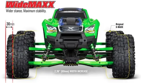 Traxxas Suspension Kit Traxxas X-Maxx 8S WideMaxx Red – TRX7895R