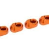 Traxxas Suspension pin retainer, 6061-T6 aluminum (orange-anodized) (4) – TRX7743-ORNG