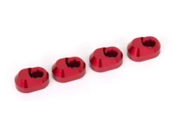Traxxas Suspension pin retainer, 6061-T6 aluminum (red-anodized) (4) – TRX7743-RED