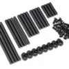 Traxxas Suspension pin set, complete (hardened steel), 4x64mm (4), 4x22mm (4), 4x38mm (4), 4x33mm (4), 4x47mm (4)/ 3x8mm BCS (14)/ 3x6mm BCS (4)/ retainers (8) – TRX8940X
