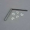 Traxxas Suspension pins, 2.5×31.5mm (king pins) w/ E-clips (2) (strengthens caster blocks) – TRX3740