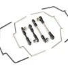 Traxxas Sway bar kit (front and rear) (includes front and rear sway bars and adjustable linkage) – TRX9098