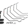 Traxxas Sway bar kit, Maxx Slash (front and rear) (includes front and rear sway bars and linkage) – TRX10295