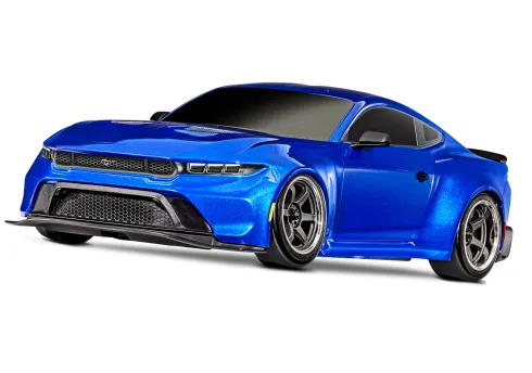Traxxas 4-TEC 2024 Ford Mustang Drift Car RTR Blauw