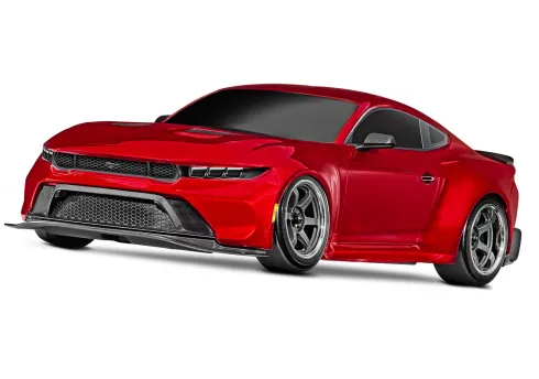 Traxxas 4-TEC 2024 Ford Mustang Drift Car RTR Rood