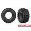 Traxxas Tires Sledgehammer All-Terrain 2.8′ belted, dual profile 2.9′ outer, 3.8′ inner (2) foam inserts 2pc – TRX8975