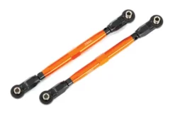 Traxxas Toe links, front (TUBES orange-anodized, 6061-T6 aluminum) (2) (for use with TRX8995 WideMaxx suspension kit) – TRX8997A