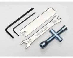 Traxxas Tool Set (1.5mm &2.5mm allens/ 4-way lug, 8mm &4mm wrench & U-joint wrenches) – TRX2748X