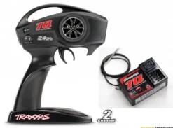 Traxxas Transmitter TQ 2.4GHz 2-channel & Receiver 3-channel – TRX6516