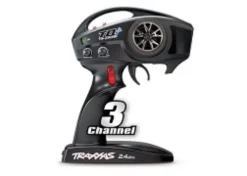 TRAXXAS Transmitter, TQi Traxxas® Link enabled, 2.4GHz high output, 3-channel (transmitter only) – TRX6529X