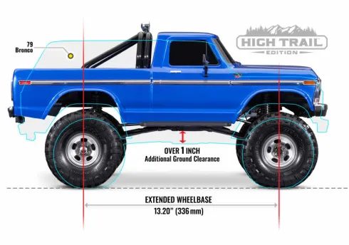 Traxxas TRX-4 Ford F-150 Truck 1979 High Trail Edition – Bruin