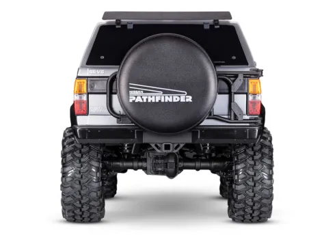 Traxxas TRX-4 1/10 Nissan Pathfinder Crawler “Clipless body” RTR Zilver zonder accu en lader