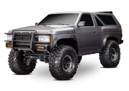 Traxxas TRX-4 1/10 Nissan Pathfinder Crawler “Clipless body” RTR Zilver zonder accu en lader