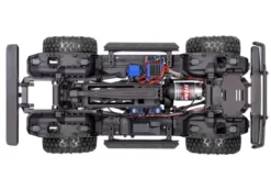 Traxxas TRX-4 1/10 Nissan Pathfinder Crawler “Clipless body” RTR Zilver zonder accu en lader