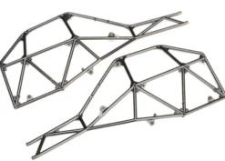 Traxxas Tube chassis side section (left & right) (satin black chrome-plated) – TRX8430X
