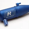 Traxxas Tuned pipe, Resonator, R.O.A.R. legal, blue-anodized (aluminum, single chamber) (fits Jato, N. Rustler, N. 4-Tec, with TRX Racing Engines) – TRX5541X