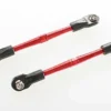 Traxxas Turnbuckles, aluminum (red-anodized), toe links, 59mm (2) (assembled with rod ends & hollow balls) (requires 5mm aluminum wrench TRX5477) – TRX3139X