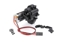 Traxxas two speed transmission 32.7:1 and 9.9:1 gear reduction ratios includes Titan 87T motor – TRX9891