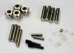 Traxxas U-joints driveshaft (carrier (4) 4.5mm cross pin (4) 3mm cross pin (4) e-clips (20) TRX5452