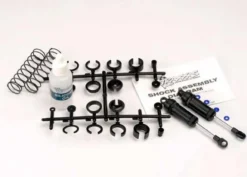 Traxxas Ultra Shocks (black) (long) (complete w/ spring pre-load spacers & springs) (front) (2) – TRX3760
