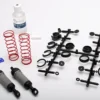 Traxxas Ultra Shocks (grey) (long) (complete w/ spring pre-load spacers & springs) (2) – TRX3760A