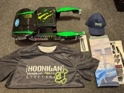 Traxxas Unlimited Desert Racer 4WD body Hoonigan Monster helemaal nieuw en zeer compleet en uniek geleverd!