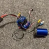 Traxxas Velineon 3500kv brushless 4 polige motor & Velineon VXL-3s Waterproof regelaar TRX3350R + GPM coolingfan in een TOP staat met 1 jaar garantie!