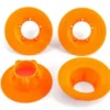 Traxxas Wheel covers, orange (4) (fits #9572 wheels) – TRX9569T