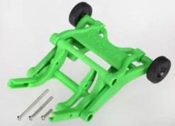 Traxxas Wheelie bar, assembled (green) (fits Stampede, Rustler, Bandit series) – TRX3678-GRN