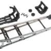 Traxxas Wheelie bar, black chrome (assembled)/ wheelie bar mount – TRX9460X