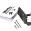 Traxxas Wheelie bar mount (1)/ hardware (black) – TRX3677-BLK