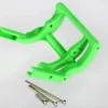 Traxxas Wheelie bar mount (1) / hardware (green) – TRX3677-GRN