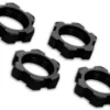 Traxxas Wheel nuts, splined, 17mm, serrated (black-anodized) (4) – TRX7758A