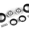 Traxxas Wheels, Method 105 1.0″, (satin chrome) (2) – TRX9781-SATIN