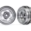 Traxxas Wheels, 1.0′ (satin chrome) (2) – TRX9869