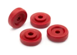 Traxxas Wheel washers, red (4) – TRX8957R