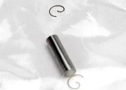 Traxxas Wrist pin, wrist pin clips (2) (TRX 3.3) – TRX5291