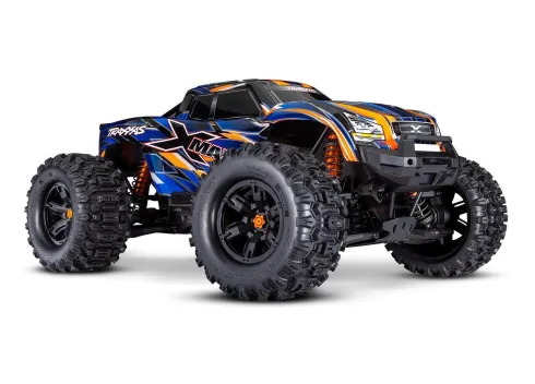 Traxxas X-Maxx 8S Belted Brushless Monster truck RTR Oranje (Versie 2024/2025)