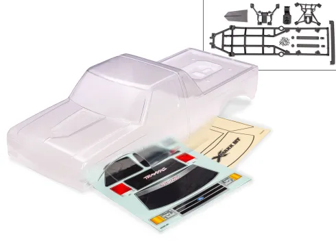 Traxxas X-Monster Ford F-150 Clear Body – TRX7691