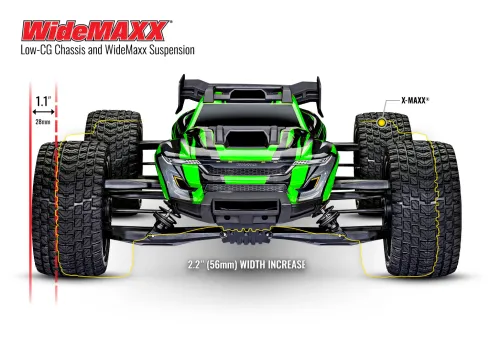 Traxxas XRT 1/5 8S Brushless Truggy TSM RTR Groen