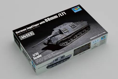 Trumpeter German JagdTiger with 88mm /L71 – 1:72 bouwpakket
